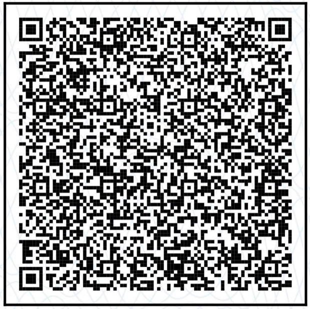Código QR para verificar la acreditación de Sandra Ceniceros como perito traductor autorizado ante la Secretaría de Profesiones del Estado de Chihuahua